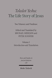 Toledoth Jesu Gian Pio Mattogno: Joseph Klausner e le Toledoth Yeshu - Andrea Carancini